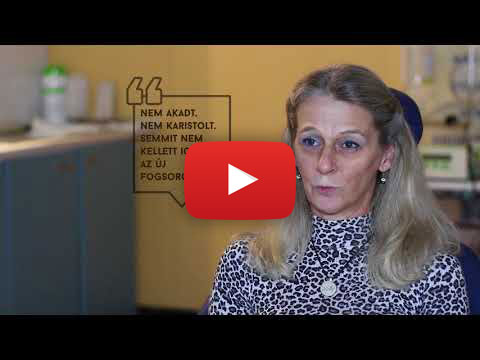 Csontritkulásos páciens a fogorvosnál