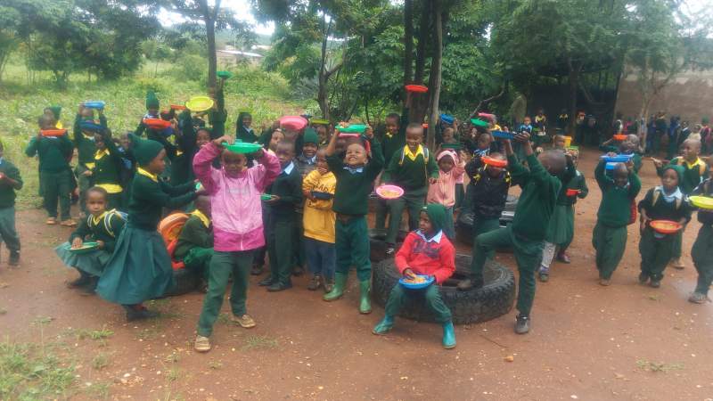 Az afrikai Green Eden tábora